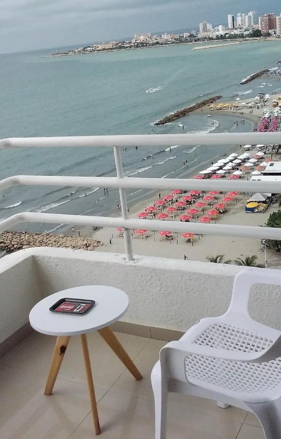 Apartamento , Vista A La Ciudad Antigua Y Playa Картахена Экстерьер фото
